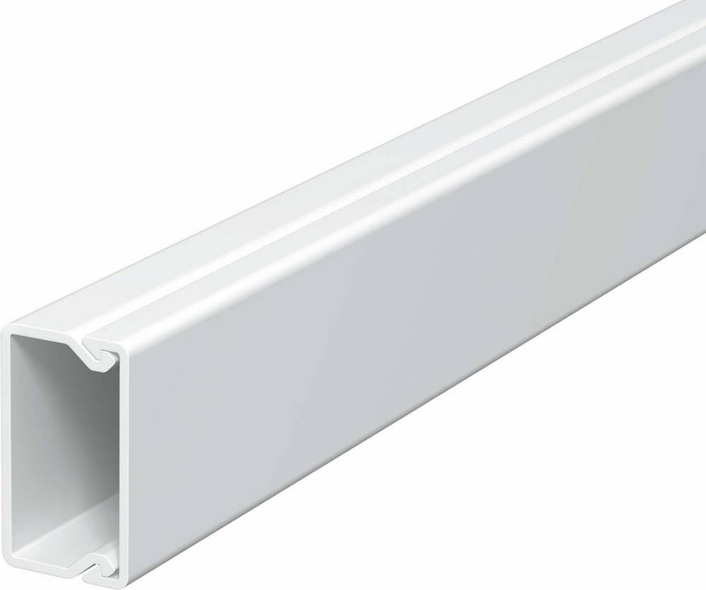 OBO Bettermann 6191010 Kabelkanal (L x B x H) 2000 x 30 x 17.5mm Rein