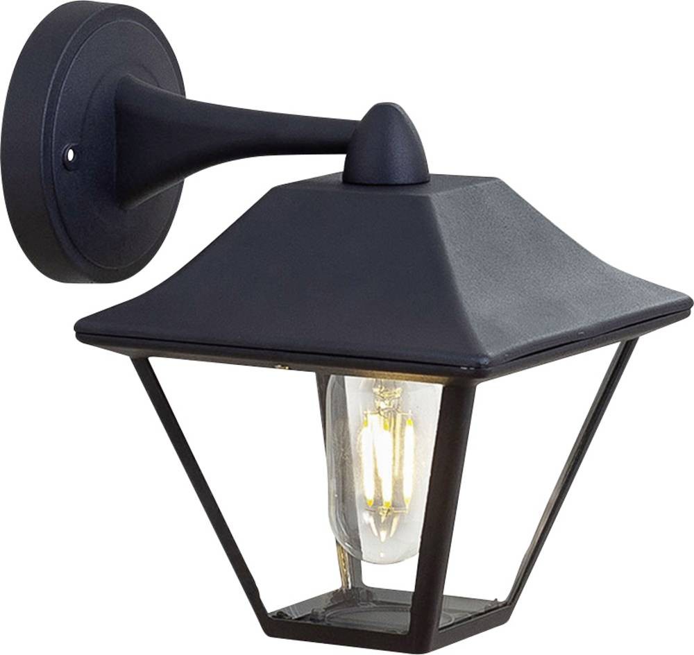 VTEC VT-843 8686 LED-Außenwandleuchte E27 Matt black