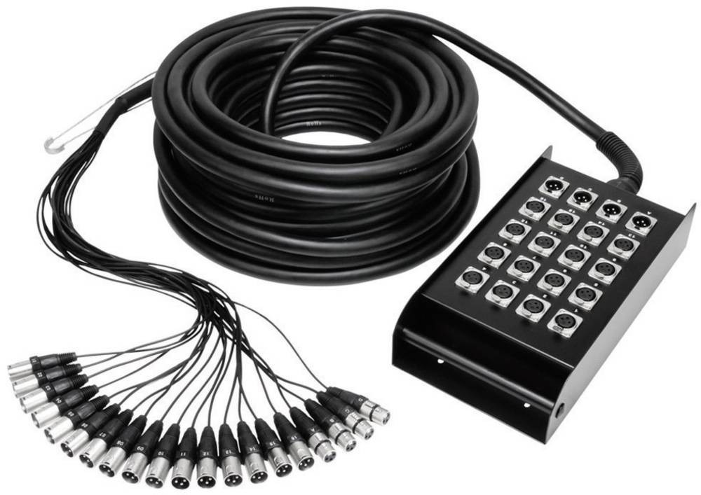 AH Cables K20C15 Multicore cavo 15m Anzahl Eingänge:16 x Anzahl Ausg