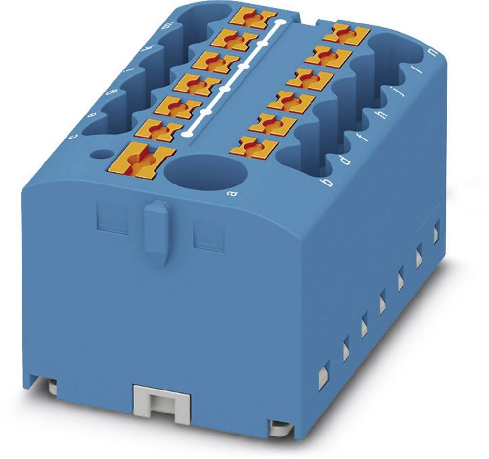 Phoenix Contact 3273354 Verteilerblock 40.6mm Zugfeder blue 8St.