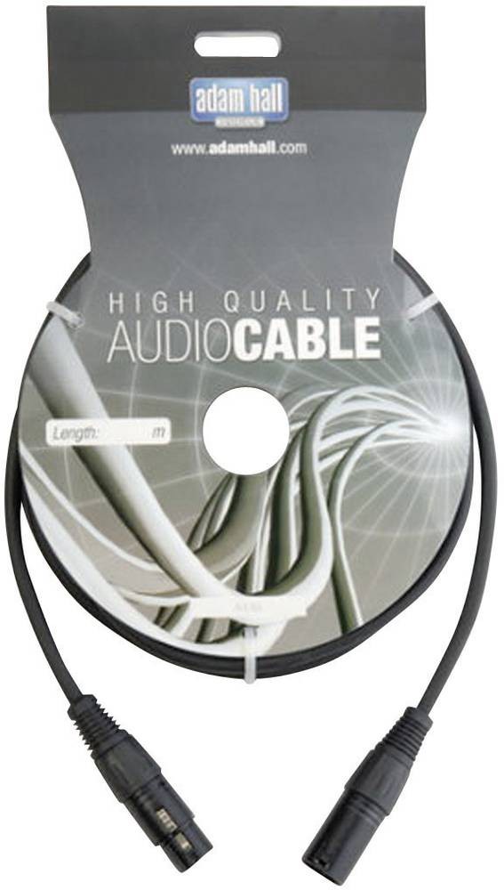 AH Cables KDMX30 DMX Verbindungskabel [1x XLR-Stecker - 1x XLR-Buchse]