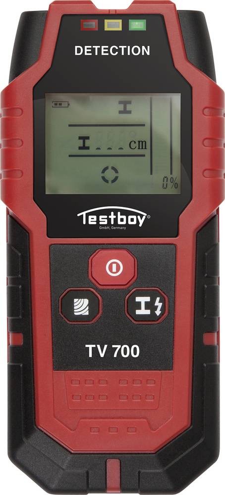 Testboy Ortungsgerät TV 700 Ortungstiefe (max.) 80 mm for Holz,