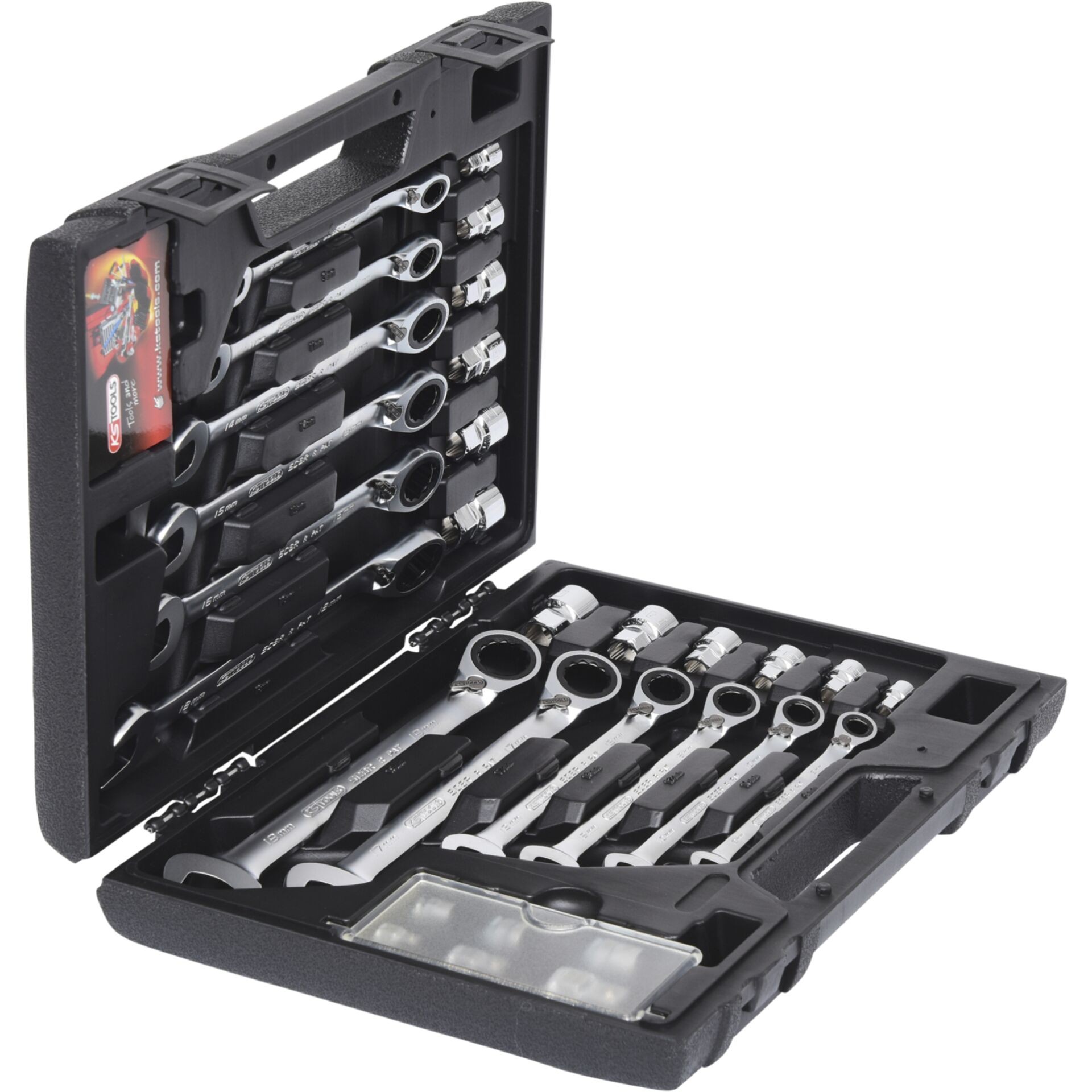 KS Tools 503.4960 Ring-Maulschlüssel-Satz 30teilig Schlüsselweite (