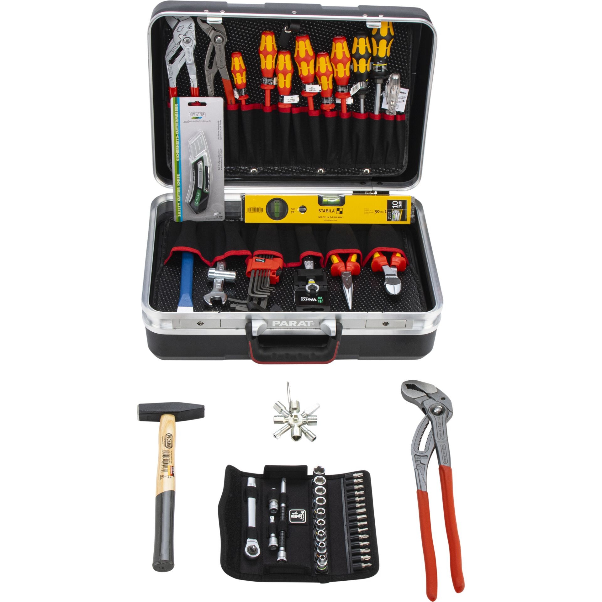 Knipex-Werk Sanitär-Werkzeugsuitcase 00 21 21 HK S