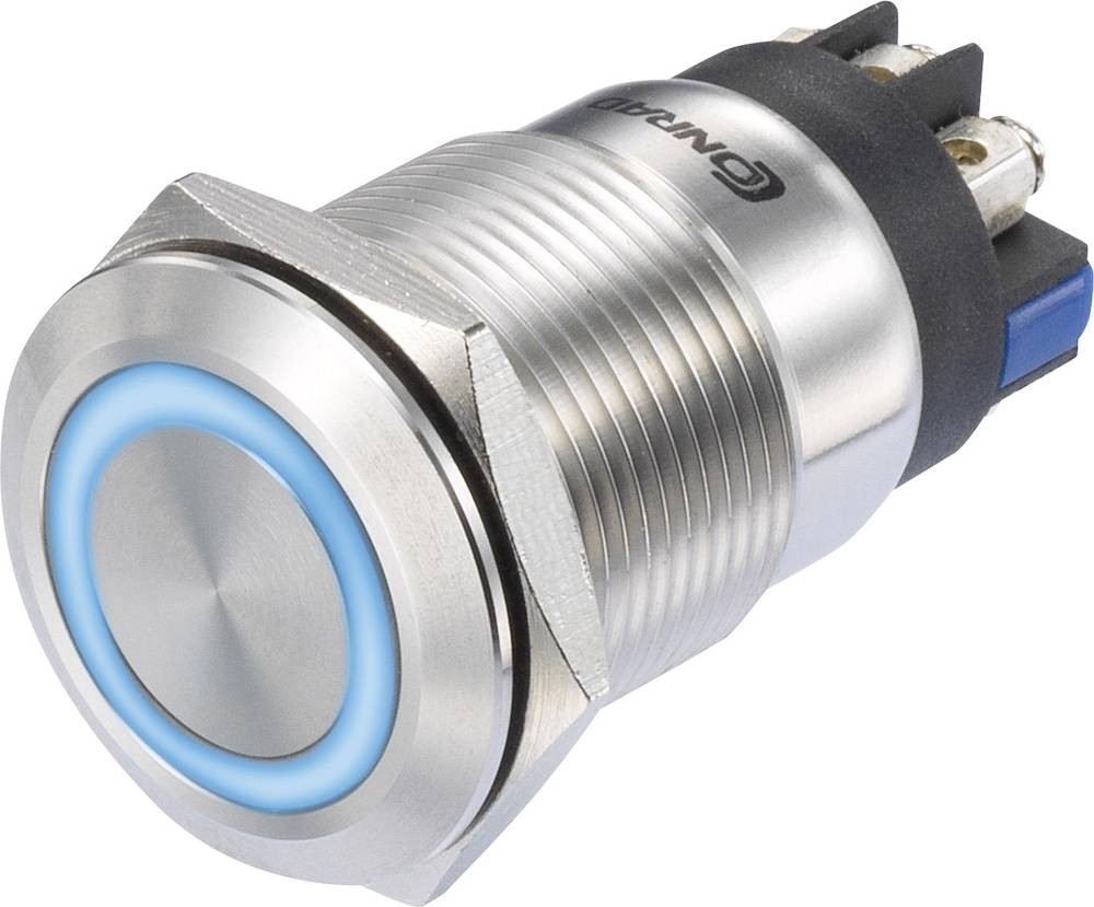 TRU COMPONENTS TC-8904692 LAS1-GQ-11E/L/B/12V/S Druckschalter 250 V/