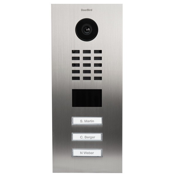 DoorBird D2103V video intercom system Stainless steel - DoorBird