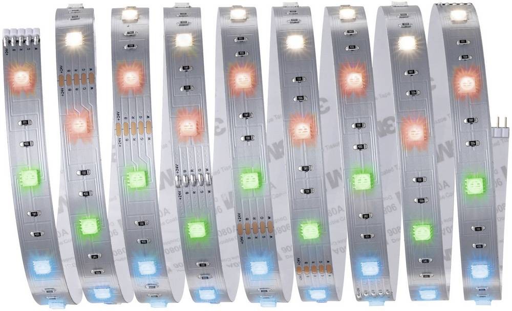 Paulmann 79866 LED-Streifen mit Stecker 24V 2.5m RGBW 2.5m