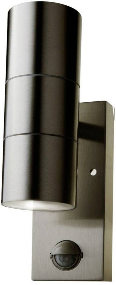 V-TAC VT-7622PIR 7503 LED-Außenwandleuchte GU10 stainless steel