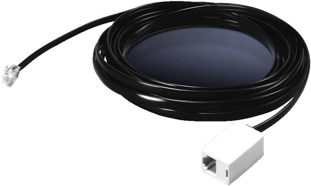 Rittal DK 7320.814 1 m Black - Rittal DK 7320.814, 1 m, RJ-12, RJ-12,
