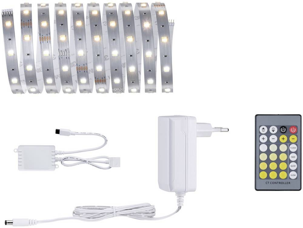 Paulmann 79860 LED-Streifen-Basisset mit Stecker 24V 3m Warmweiß 1
