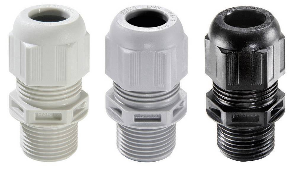 Wiska 10061690 Kabelverschraubung M12 Polyamid black (RAL 9005) 50St.