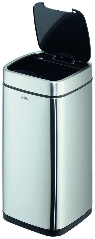 Durable TOUCH 21L Rectangular Stainless steel Black, Silver - Durable