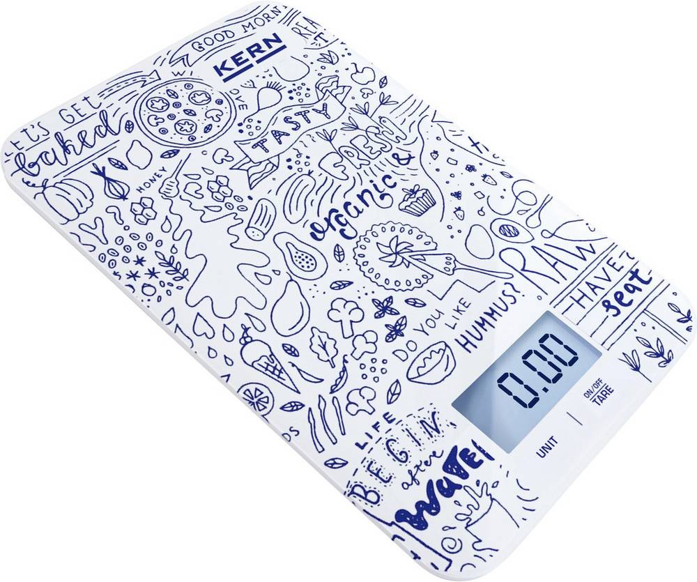 KERN & SOHN Küchenwaage White, Blue - KERN & SOHN Küchenwaage,