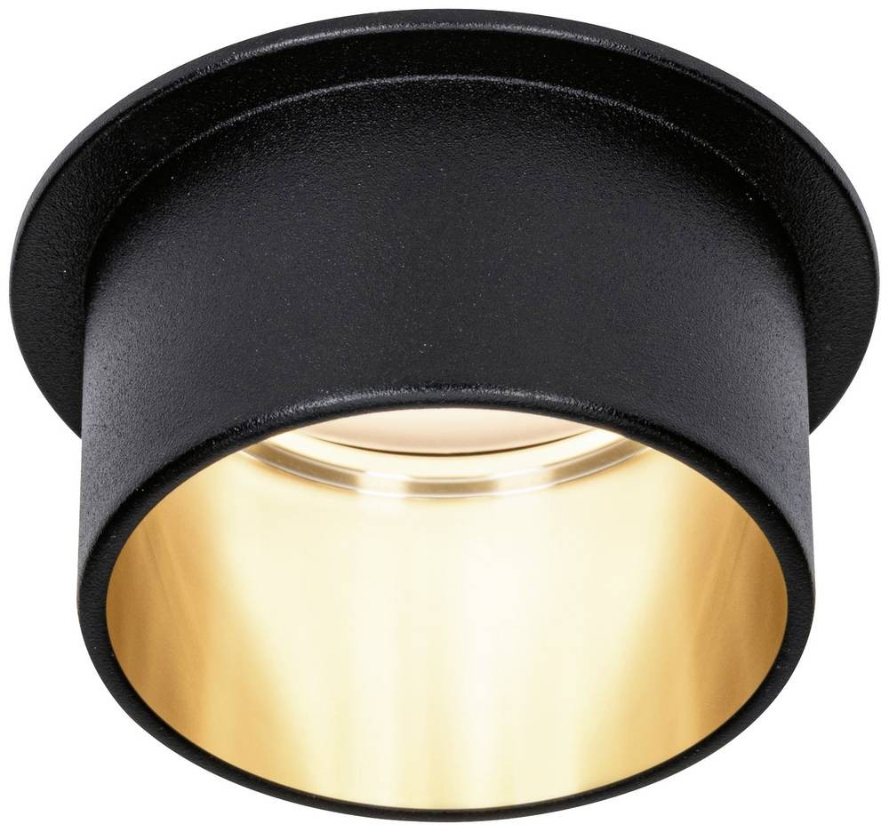 Paulmann 93378 LED-Einbauleuchte LED LED fest eingebaut 6W nero (matt)