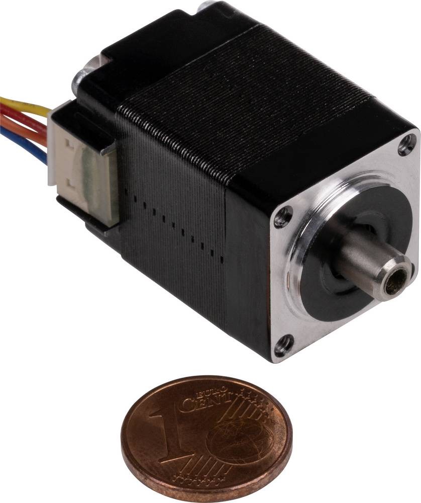 Joy-it Schrittmotor NEMA08-05HS 0.016 Nm 0.6A 0.6A Wellen-Durchmesser:
