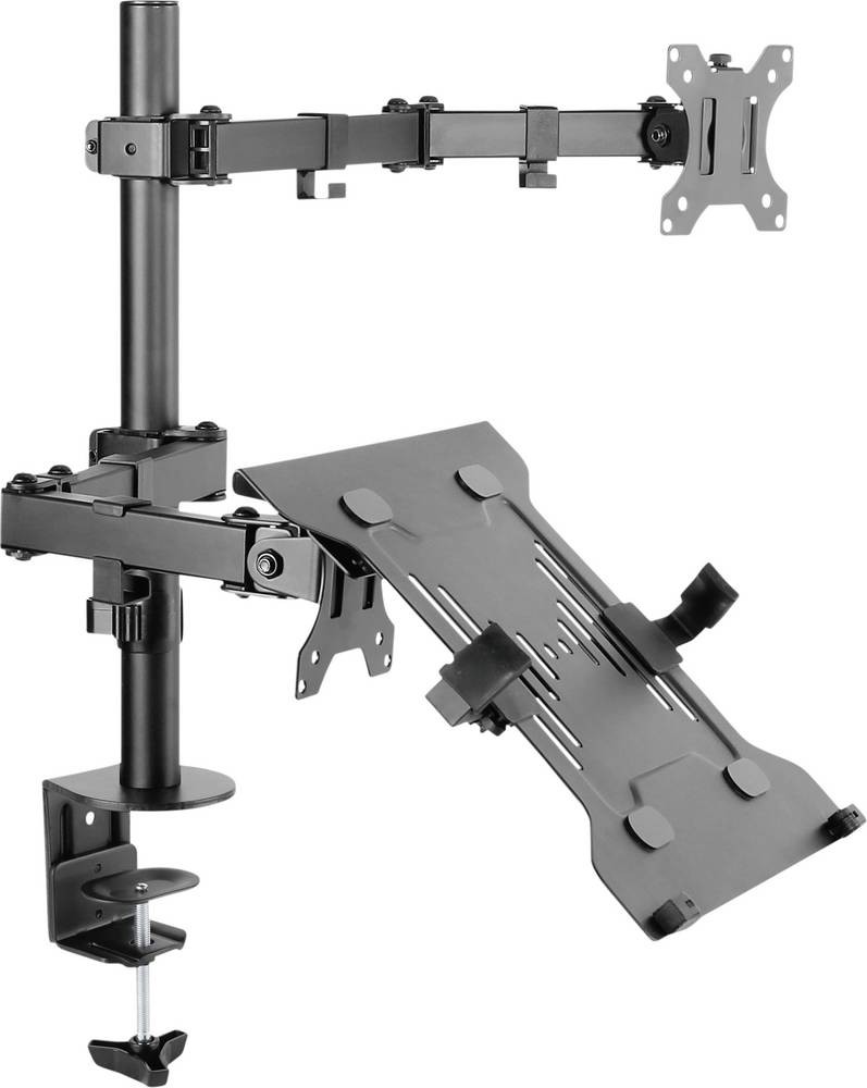 SpeaKa Professional SP-MM-302 Notebook & monitor arm Black 39.6 cm (