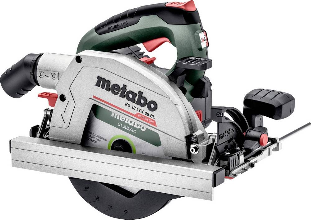Metabo KS 18 LTX 66 BL Akku-Handkreissäge Schnitttiefe max. (90°)