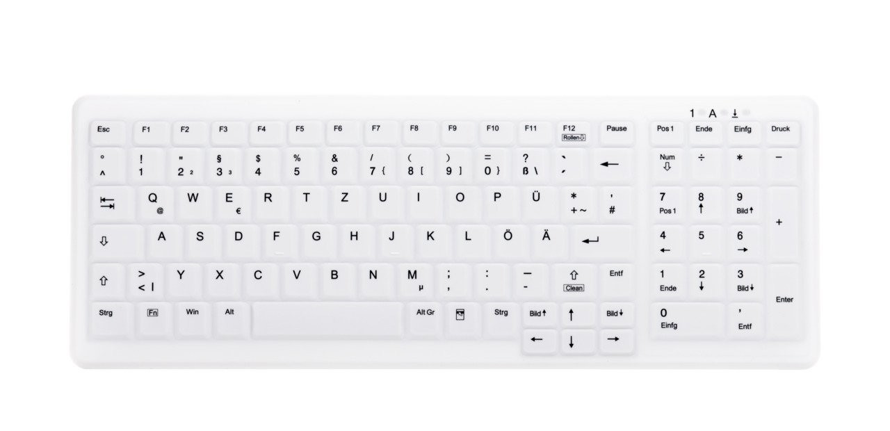 ContourDesign Active Key AK-C7000 Desinfizierbare Tastatur mit