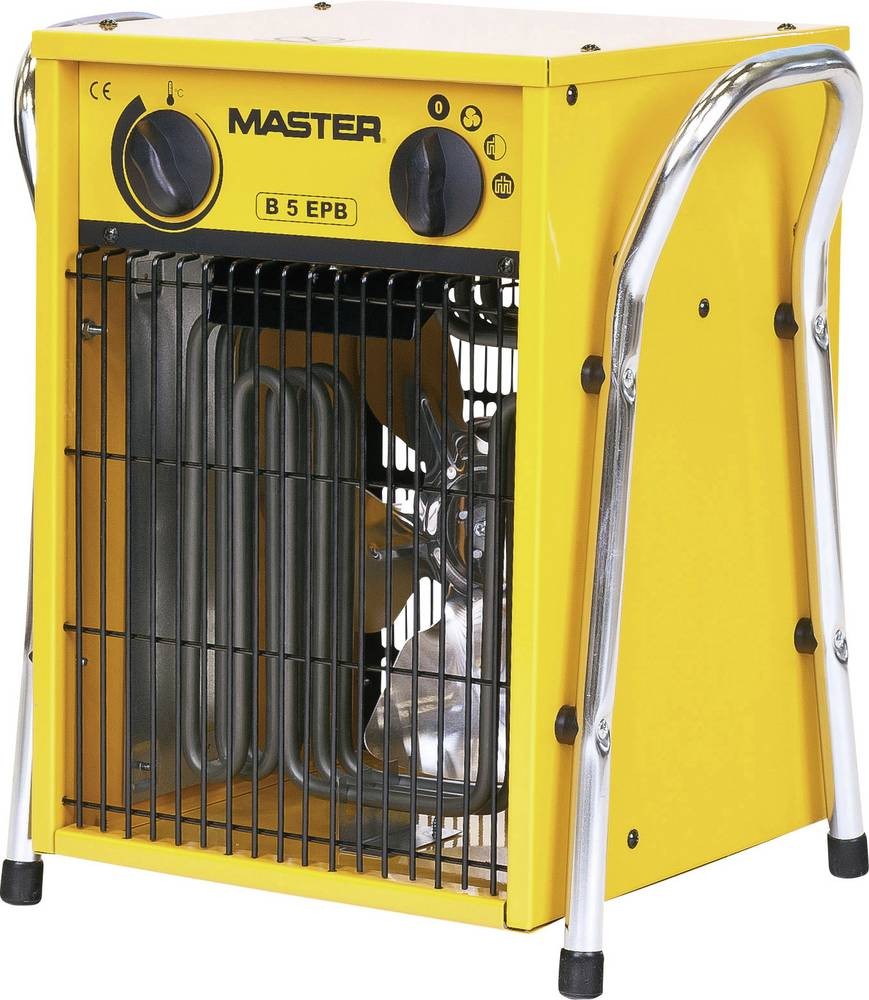 Master Klimatechnik B-5IT Heizgerät 85m³ Gelb, Schwarz