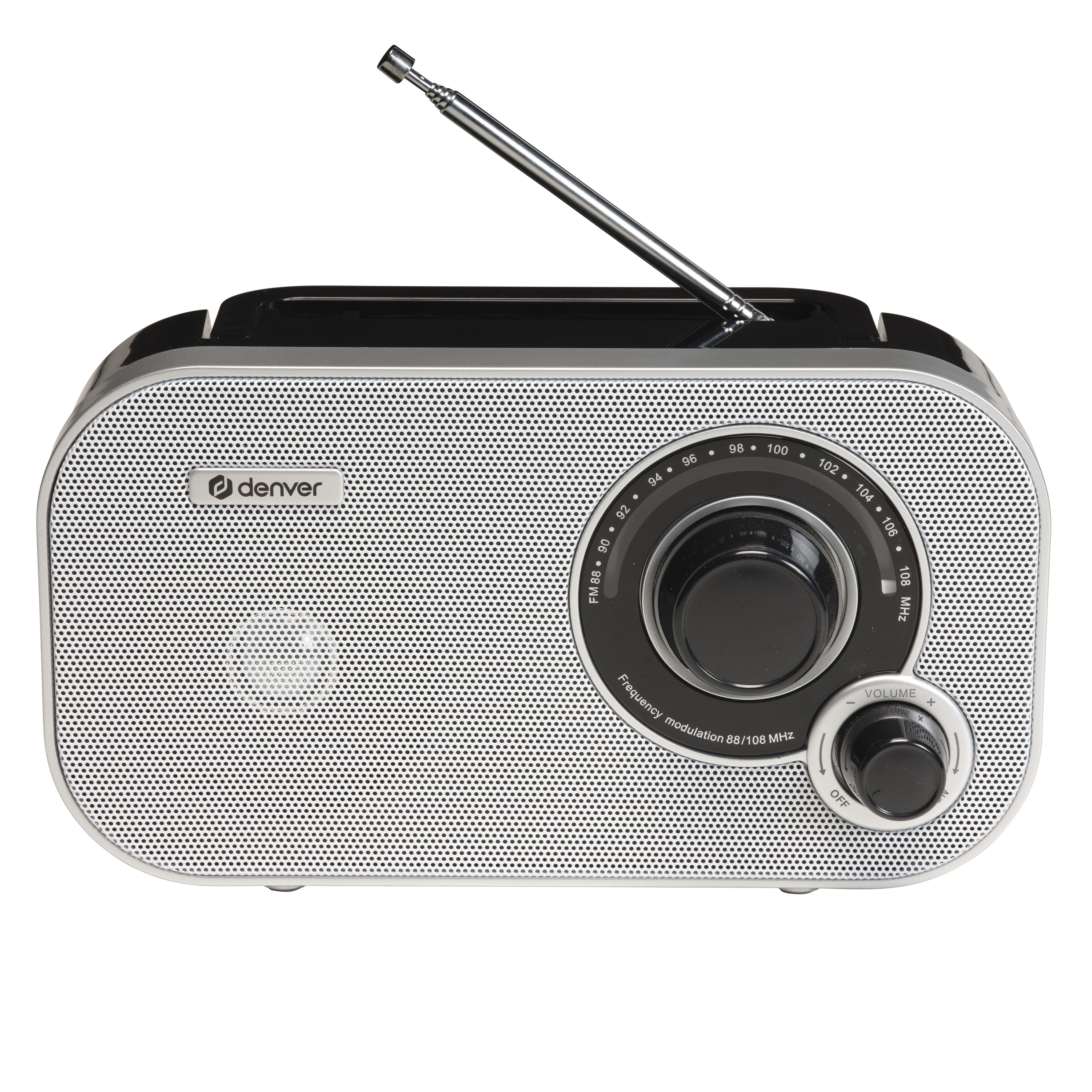Denver TR-51W Personale Analogico Bianco - Denver TR-51W, Personale,