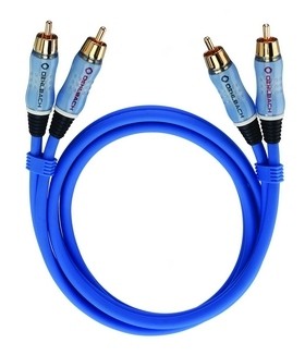 Oehlbach Cinch Audio Anschlusskabel [2x Cinch-Stecker - 2x Cinch-