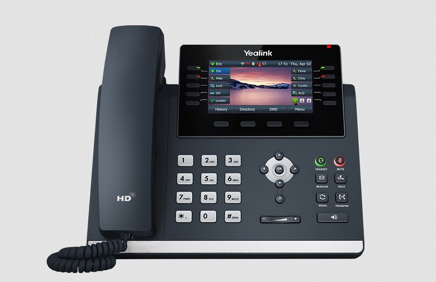 Yealink SIP-T46U - Passend für Yealink BT41, Yealink EHS40, Yealink