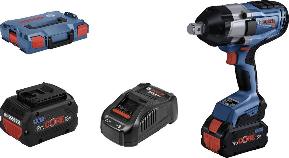 Bosch GDS 18V-1050 H 1750 RPM Black, Blue - Bosch GDS 18V-1050 H,
