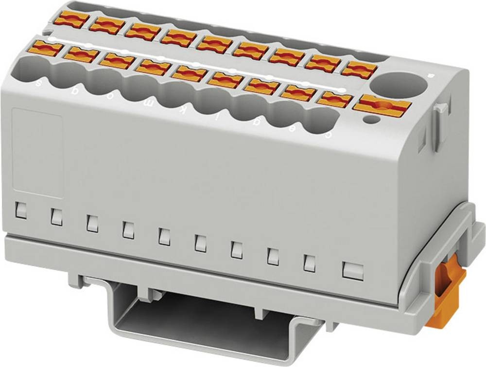 Phoenix Contact 3273110 Verteilerblock 28.6mm Zugfeder grey 8St.