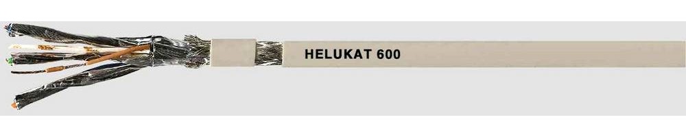 HELU 80294 Ethernet-Leitung CAT 7 S/FTP 4 x 2 x 0.14mm² grey 100m