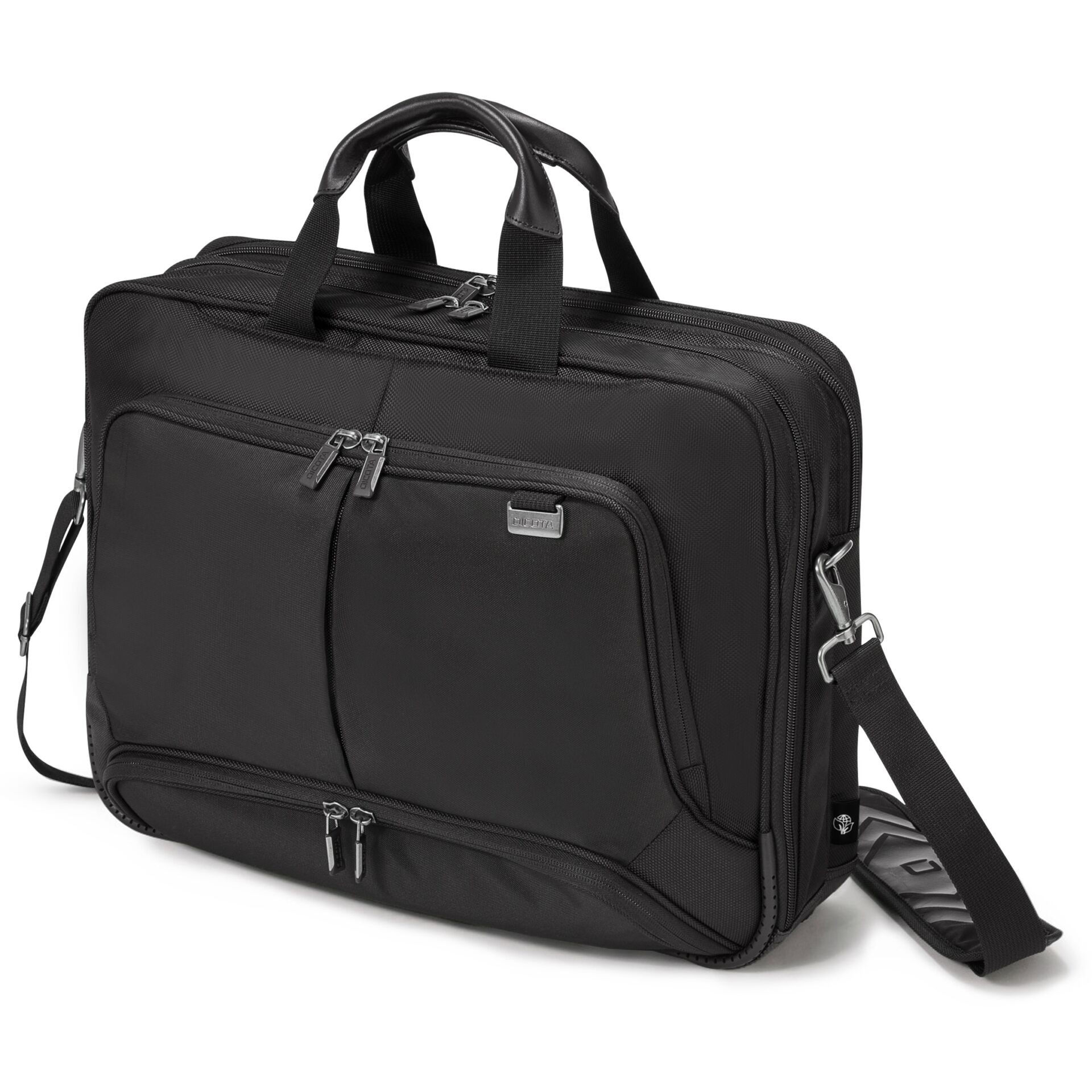 DICOTA Eco Top Traveller PRO 35,8 cm (14.1") Sac Toploader Noir -