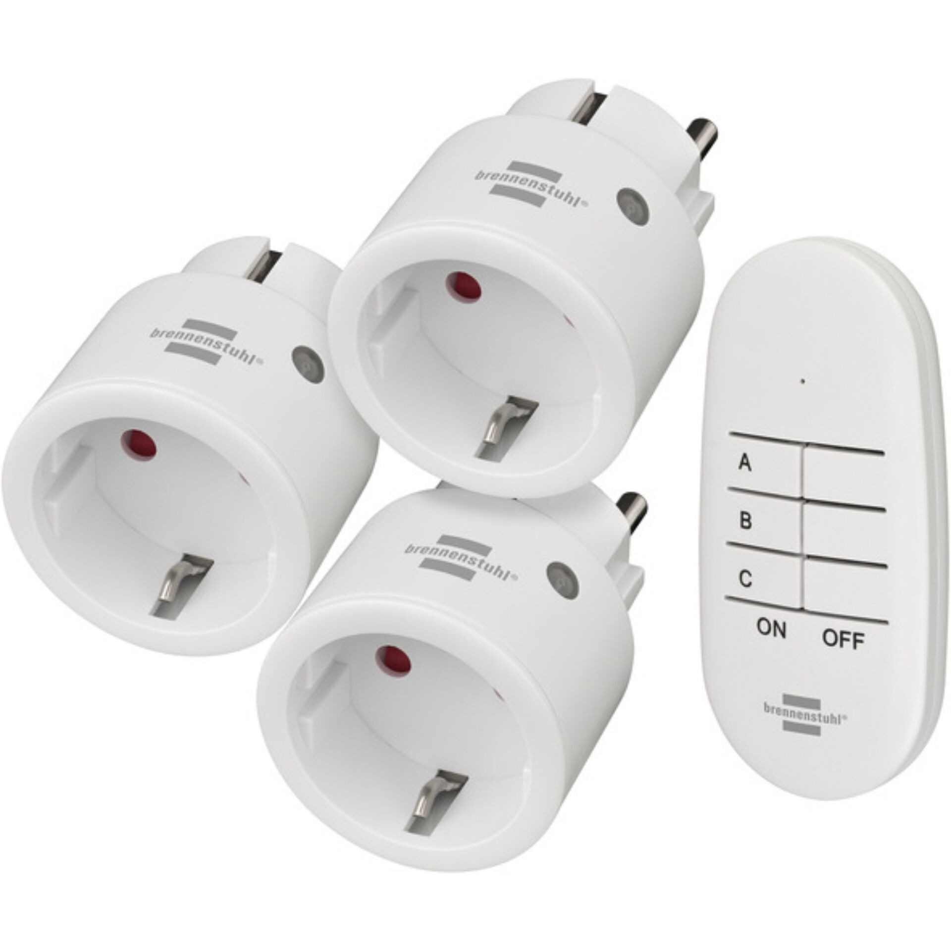 Brennenstuhl 1507070 smart plug White - Brennenstuhl 1507070, White,