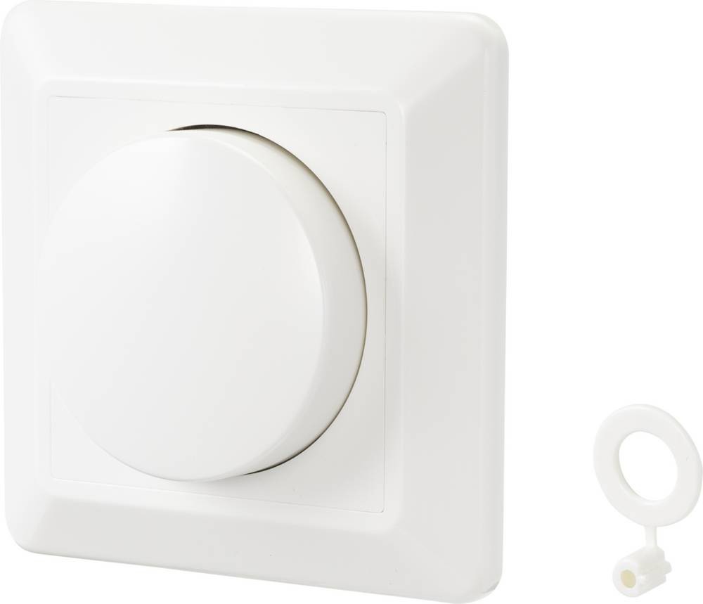 Sygonix SY-4697894 Drehdimmer pour lampe: Halogenlampe, LED-Lampe,