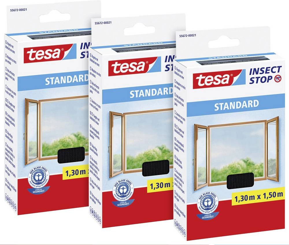 Tesa STANDARD 55672-00500-00 Fliegengitter (B x H) 1300mm x 1500mm