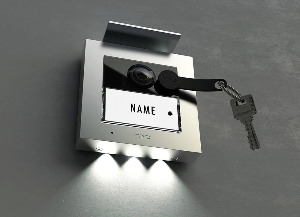 M-e modern-electronics VDV-2010A Video-Türsprechanlage Kabelgebunden,