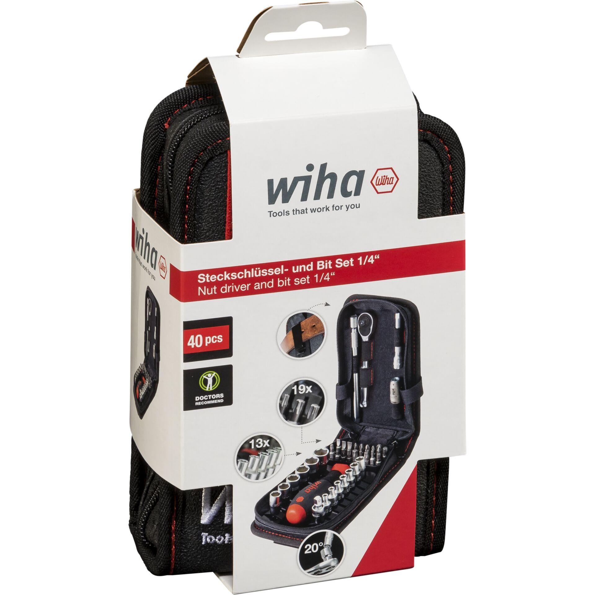 Wiha Steckschlüssel-Bit-Einsatz-Set 44684