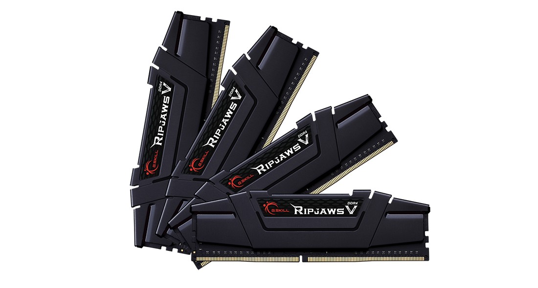 G.Skill Ripjaws V F4-3200C16Q-128GVK memory module 128 GB 4 x 32 GB