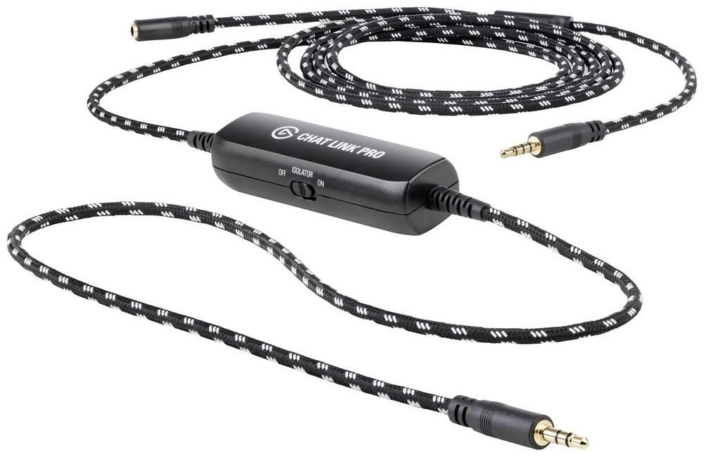 Elgato 10GBC9901 Chat Link Pro Klinke Audio Adapter [1x 3.5 mm-