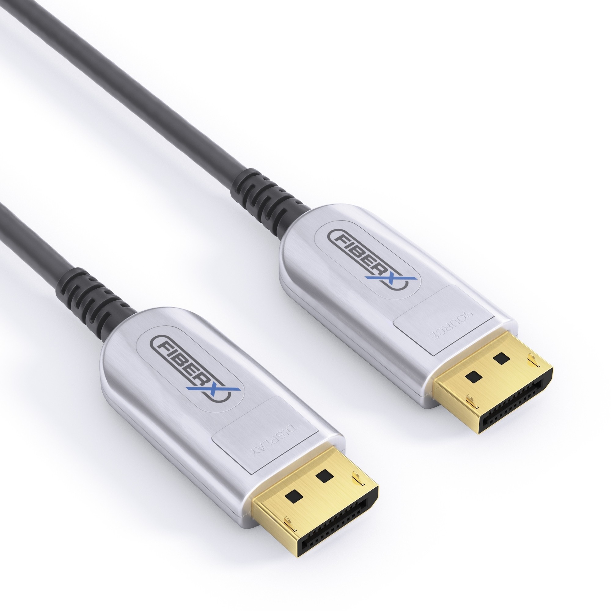 PureLink FiberX Serie - DisplayPort 4K Glasfaser Extender Kabel - 15m