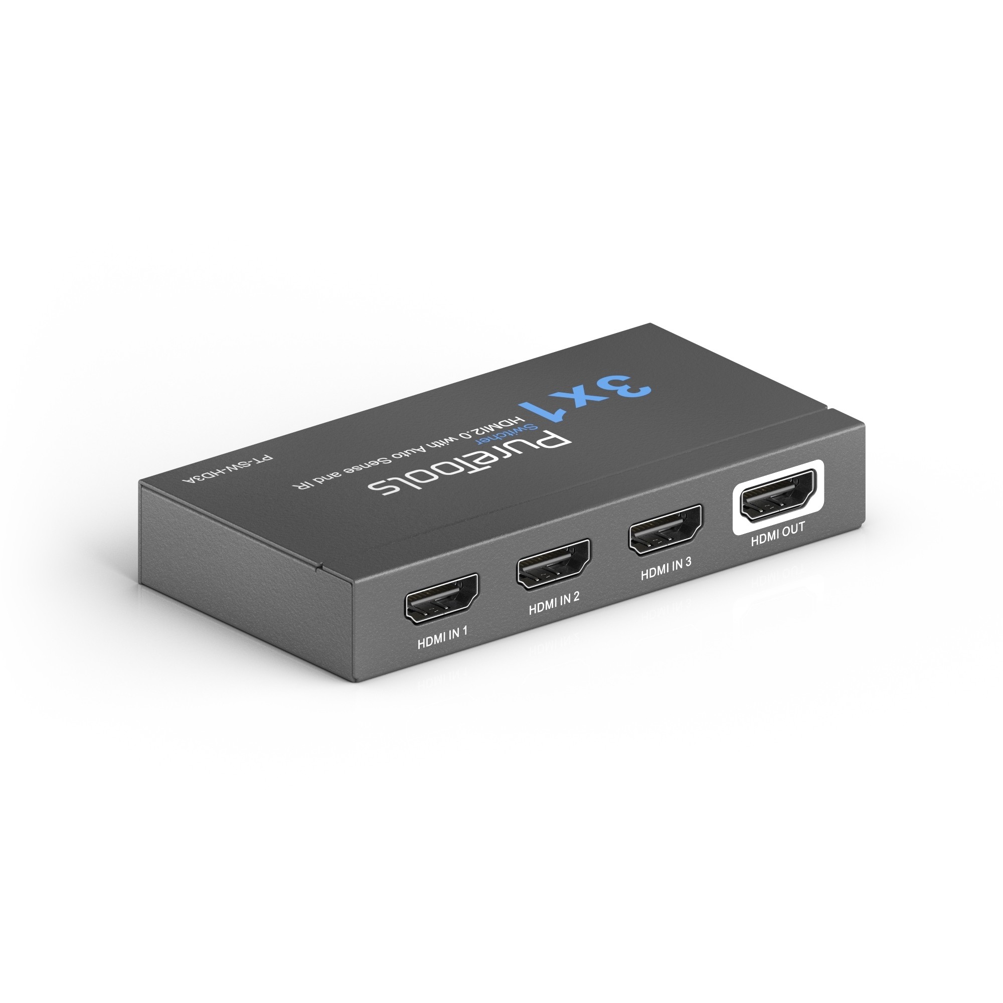 PureTools PT-SW-HD3A commutateur vidéo HDMI - PureTools PT-SW-HD3A,