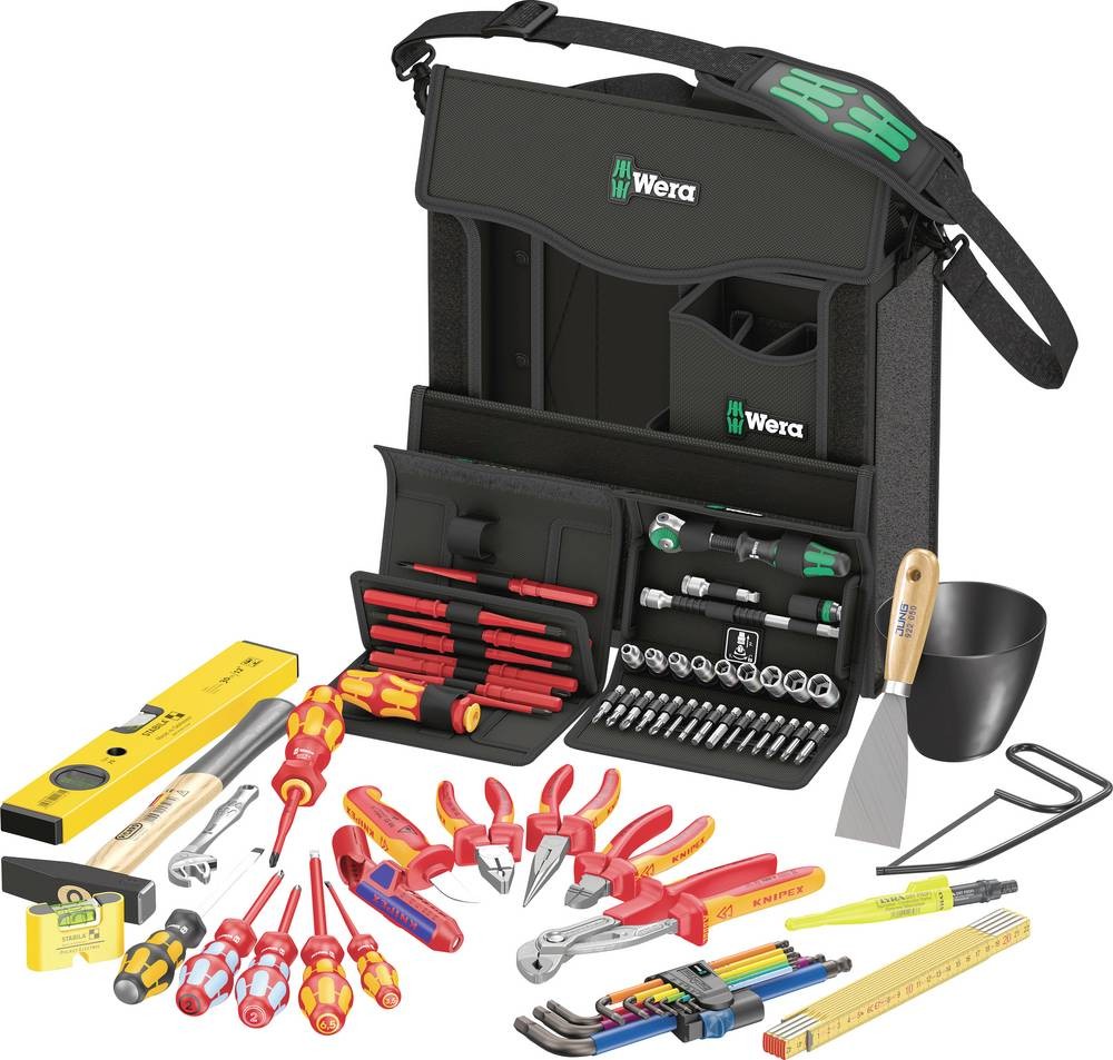 Wera 2go E 1 05134025001 Werkzeugset Elektriker 73teilig
