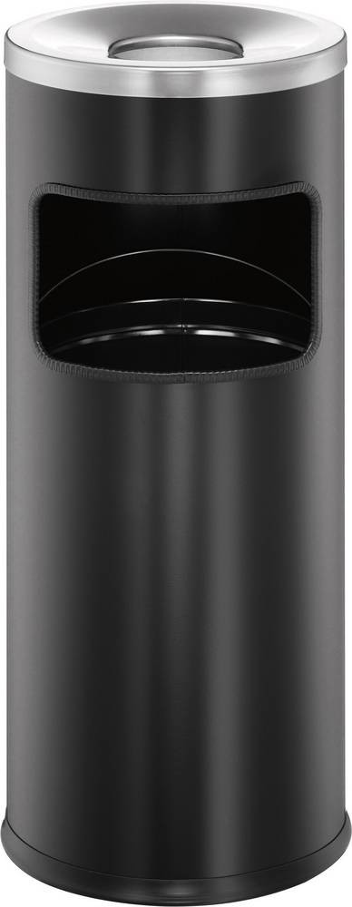 Durable 333201 Papierkorb 17 l Metall (Ø x H) 250 mm x 630 mm black