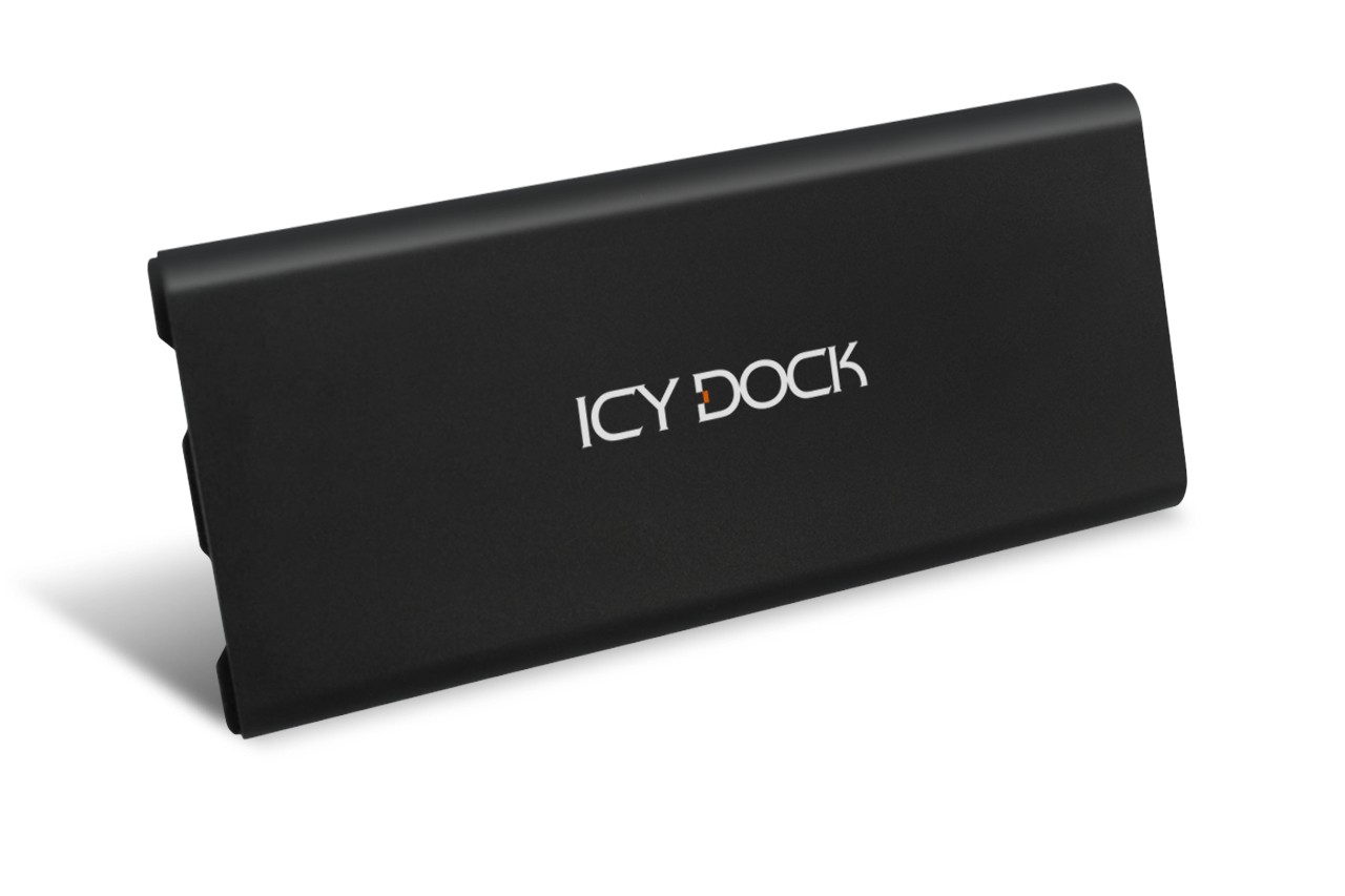 Icy Dock MB861U31-1M2B storage drive enclosure SSD enclosure Black M.