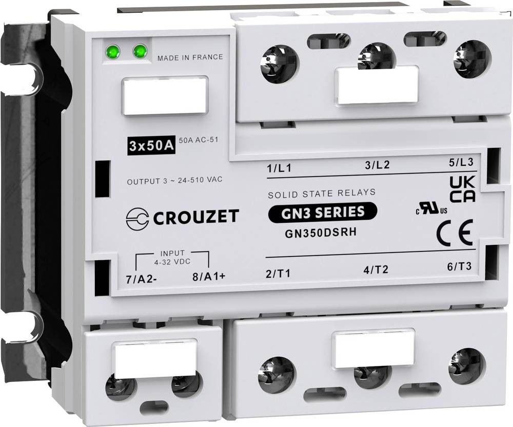 Crouzet Halbleiterrelais GN350DSRH 50A Schaltspannung (max.): 510 V/