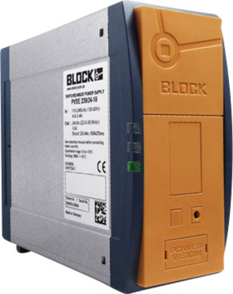 BLOCK PVSL 400 Switched Mode DIN Rail Power Supply, 340 - 550V ac ac