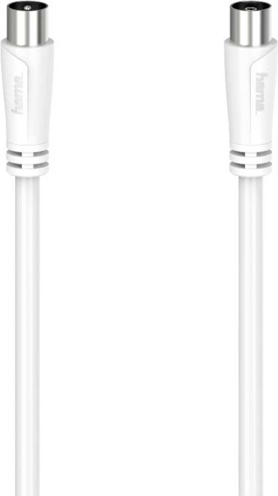 Hama 00205051 cavo coassiale 20 m Bianco - Hama 00205051, 20 m,
