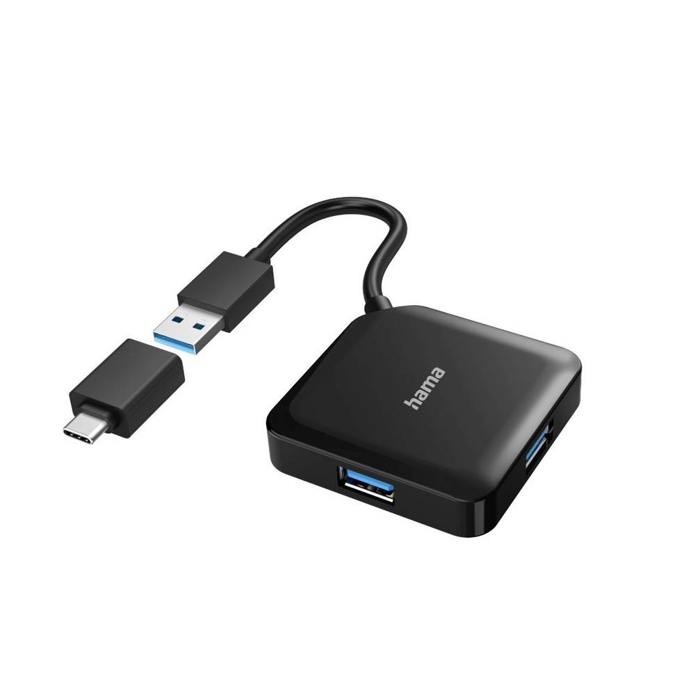 Hama 00200116 hub & concentrateur USB 3.2 Gen 1 (3.1 Gen 1) Type-A +