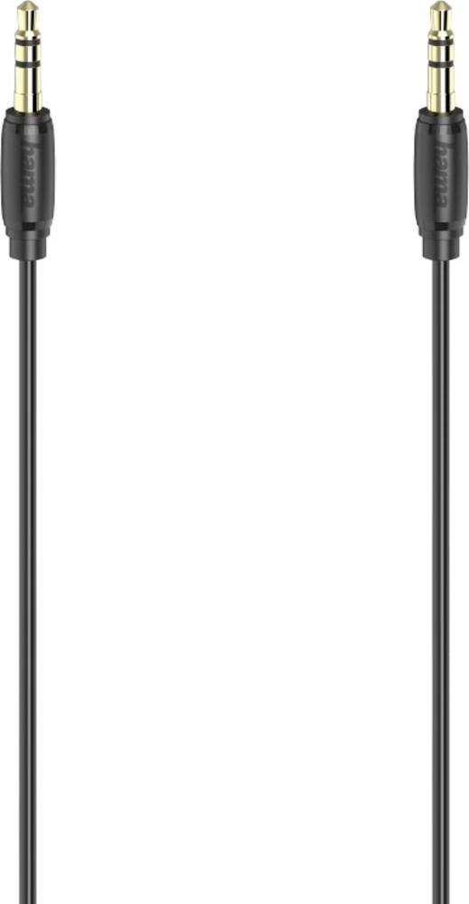 Hama 00205117 Klinke Audio Anschlusskabel [1x Klinkenstecker 3.5mm -
