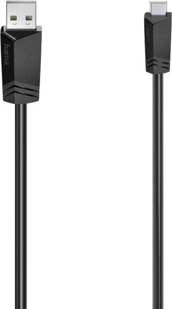 Hama 00200605 USB cable USB 2.0 0.75 m Mini-USB B USB A 0.48 Gbit/s