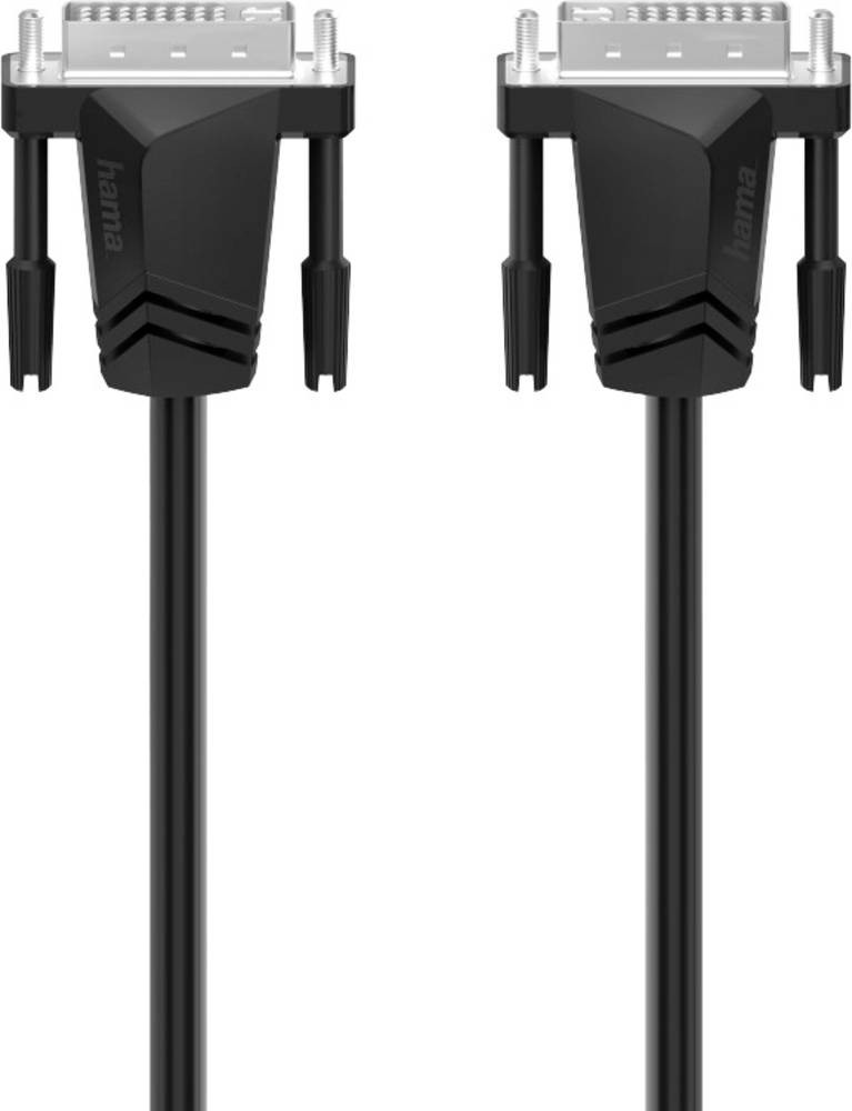 Hama DVI Anschlusskabel DVI-I 24+5pol. Stecker, DVI-I 24+5pol.