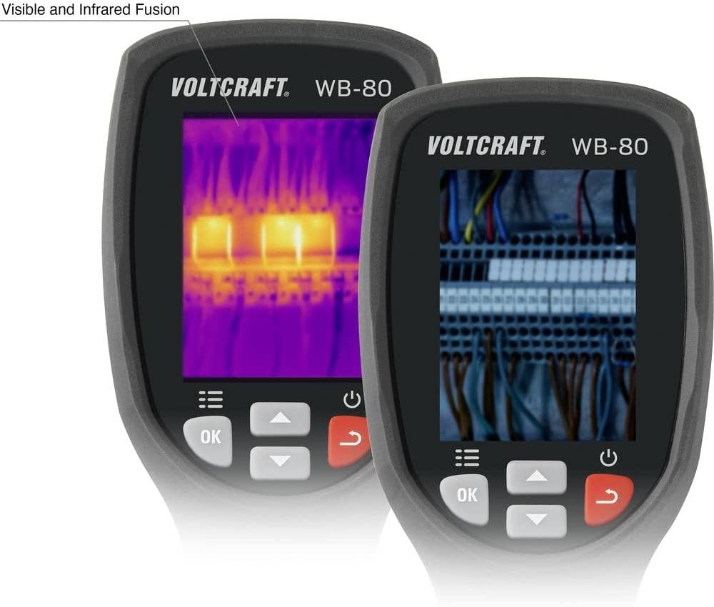 VOLTCRAFT WB-80 Wärmebildcamera -20 up to 600°C 32 x 32 Pixel 9Hz